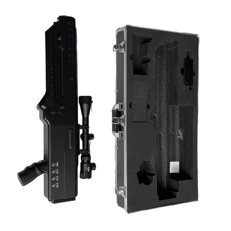  获嘉手持便携式枪型低空防御反制四通道A型