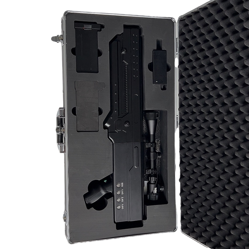  获嘉手持便携式枪型低空防御反制四通道B型